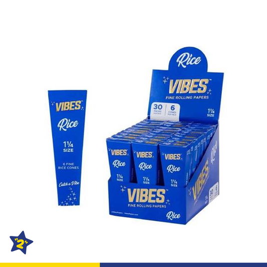 Vibes Rice 1 1/4" Size Cones