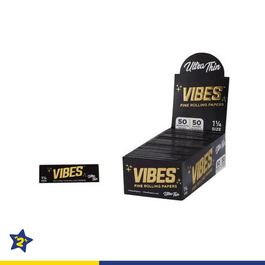Vibes Ultra Thin 1 1/4" Size Rolling Papers