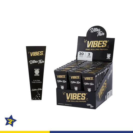 Vibes Ultra Thin King Size Cones