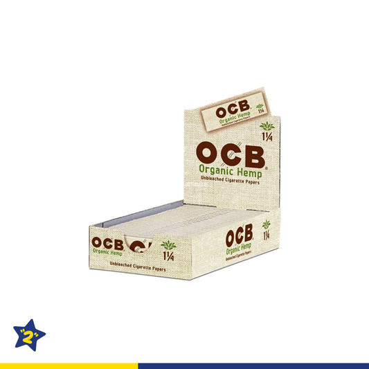 OCB Organic Hemp 1 1/4" Size Rolling Paper