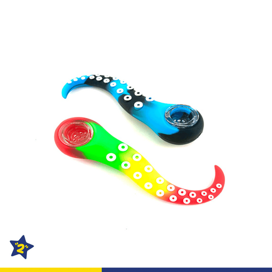 4.5" Tentacle Silicone Hand Pipe