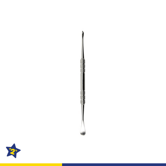 5" Silver Stainless Steel Dabber (50 Pack)