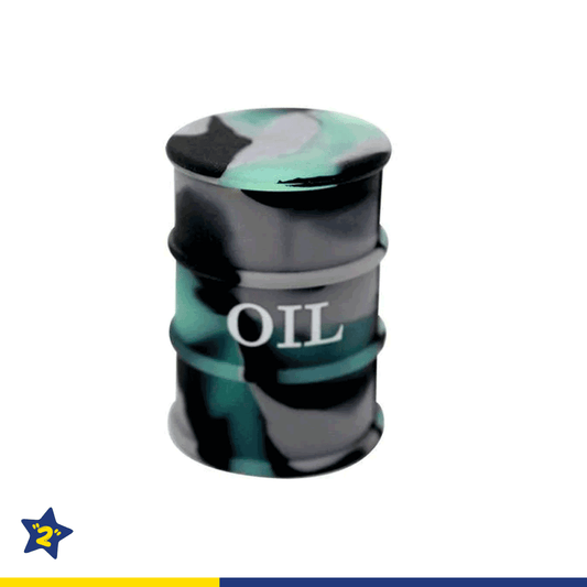 26ml Oil Barrel Silicone Jar
